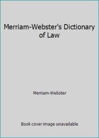 Merriam-Webster's Dictionary of Law