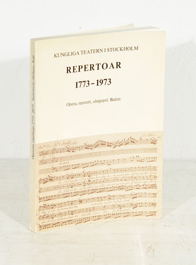 Kungliga teatern i Stockholm. Repertoar…