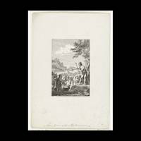Arrival of the Bataven in the Netherlands, ca. 55-10 BC., Photo Rag Bright White, Premium...