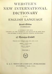 Webster's new international dictionary of the English language