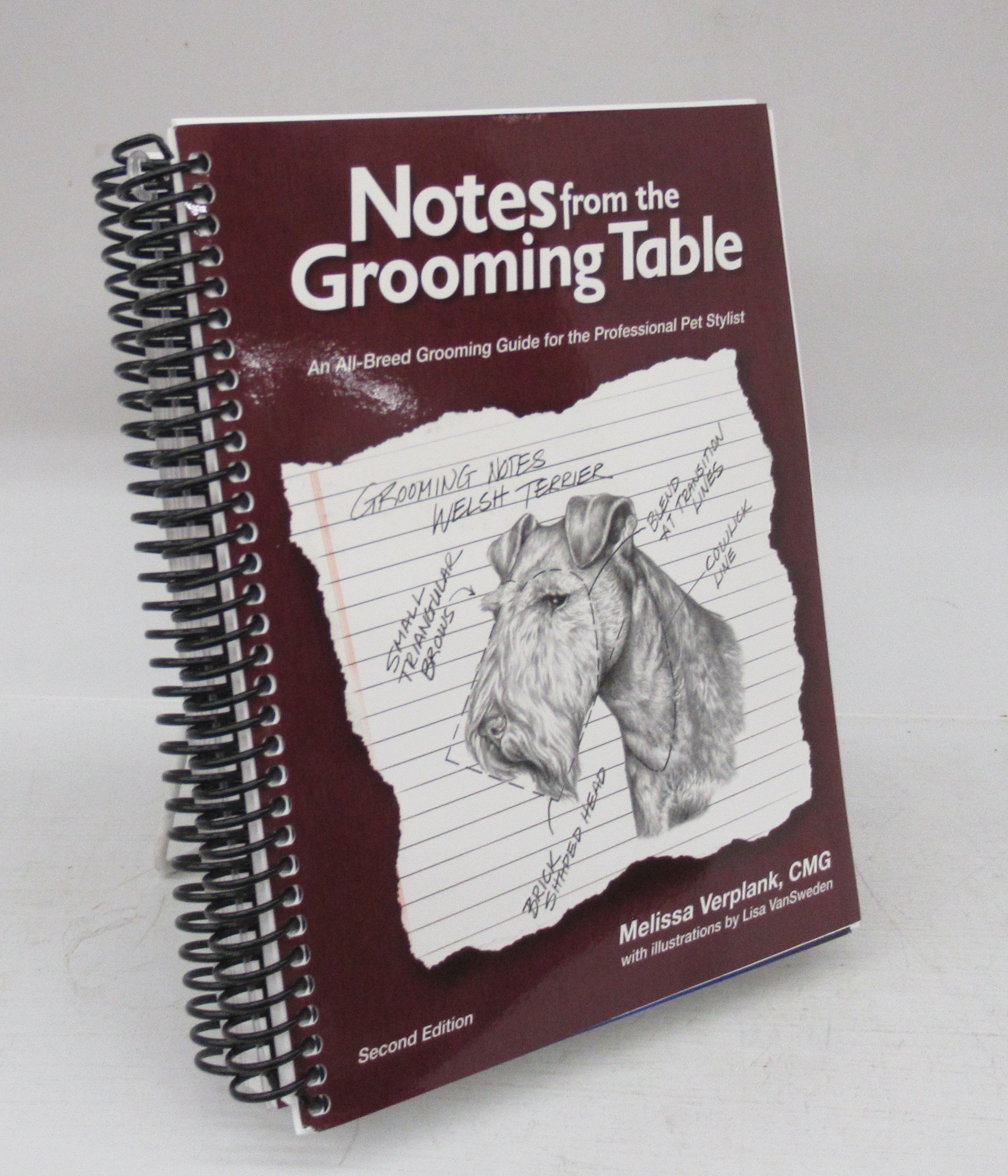 notes from the grooming table