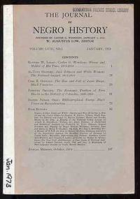 image of The Journal of Negro History: Volume LVIII, No. 1, January, 1973