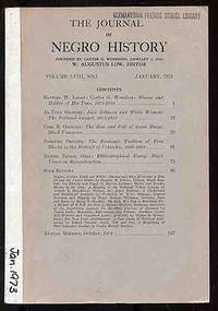 The Journal of Negro History: Volume LVIII, No. 1, January, 1973