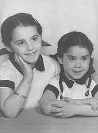 image of Portrait of two girls.