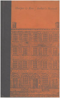 Harper and Row Author's Manual