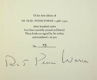OR ELSE - POEMS [Signed, limited edition]