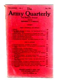 The Army Quarterly Vol.LXXXII. No.2. (July 1961)