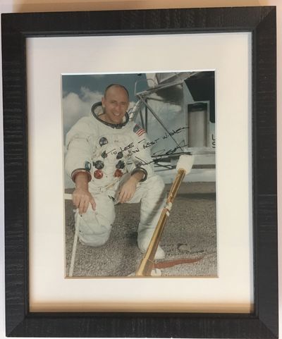 unbound. fine. American Astronaut. A very scarce red-numbered NASA color image of Alan Bean attired ...