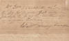 Pay Order Signed by William Henry Harrison as Commander of the U.S. Army of the Northwest in the War of 1812