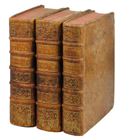 La Sainte Bible en latin et en franÁois, avec des notes litterales, critiques et historiques : des prÈfaces et des dissertations tirÈes du Commentaire de Dom Augustin Calmet, AbbÈ de Senones, de M. l'AbbÈ de Vence, & des auteurs les plus cÈlÈbres : pour faciliter l'intelligence de l'...criture Sainte. Seconde Èdition augmentÈe, enrichie de figures en taille-douce & cartes gÈographiques