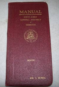 cover of Rules and Committees of the House, Sixty First General Assembly of Missouri 1941