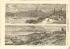 Newicargut, Youkon River; In Alaska Territory, Late Russian America; Break-up of the Youkon River (1868 Engravings from the Illustrated London News)