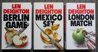 GAME, SET &amp; MATCH TRILOGY.  1. BERLIN GAME.  2. MEXICO SET.  3. LONDON MATCH.  3 BOOKS IN TOTAL. by Deighton, Len - 1983