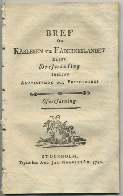 Bref om kärleken till fäderneslandet eller…