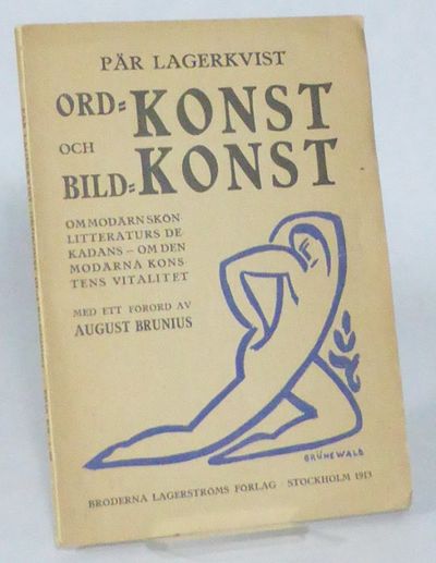 Ordkonst och bildkonst. Om modärn skönlitteraturs…