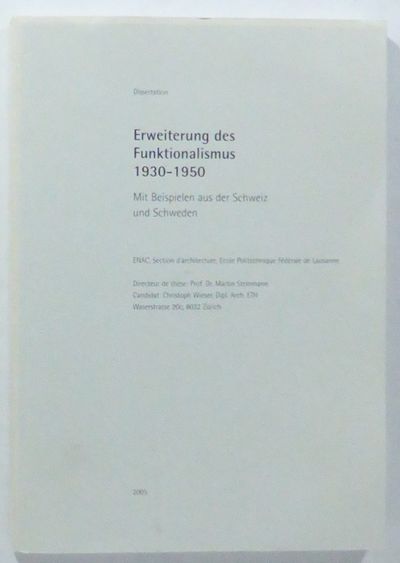 Erweiterung des Funktionalismus 1930-1950. Mit…