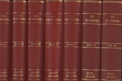 Nes på Romerike. Bd. I- VII. Bd. 1-5…