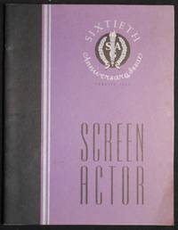 Screen Actor: The Magazine of the Screen Actors Guild, March 1995 vol. 34 no. 1 -- Sixtieth Anniversary Issue