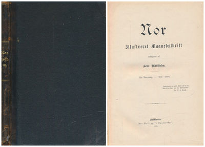 NOR.  Illustreret Maanedsskrift redigeret af…