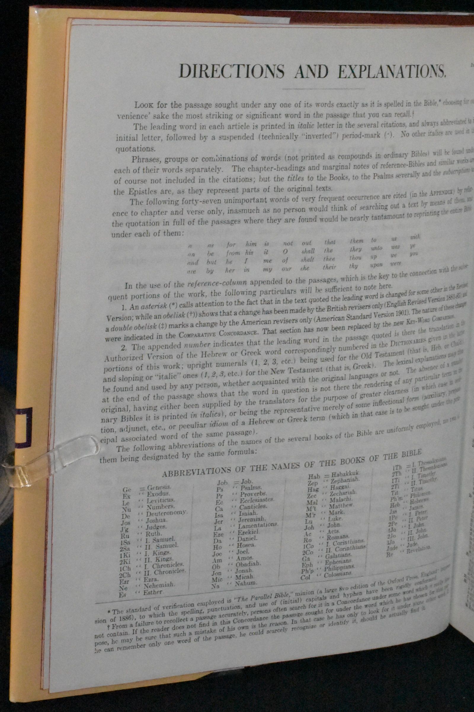 The Exhaustive Concordance of the Bible Showing Every Word of the Text