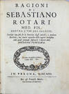 Ragioni . . . contra l'uso del salasso