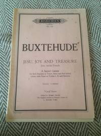 JESU, JOY & TREASURE/ JESU, MEINE FREUDE (VOCAL SCORE), Sacred Cantata for sop or ten, bass...