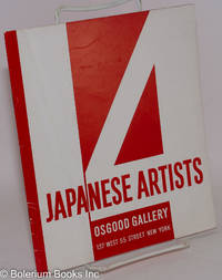 14 Japanese Artists: Contemporary Painting and Sculpture; Section I, September 17-October 8; Section II, October 9-29 by Osgood Gallery - 1962