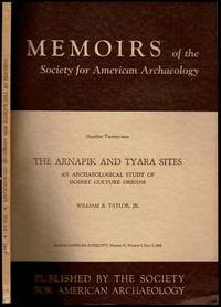 cover of The Arnapik and Tyara Sites: An Archaeological Study of Dorset Culture Origins in American Antiquity Volume 33, Number 4, Part 2