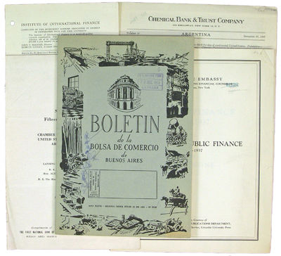 Small Archive of Five Publications on Argentine Trade and Finance: 1928-1945