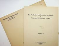 Riverbank Publications No. 50 : The Production and Detection of Messages in Concealed Writing and Images