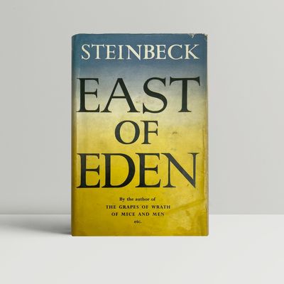 希少 East of Eden・Steinbeck 初版 First 1952 East of Eden. by Steinbeck, John: (1952) | Raptis Rare Books