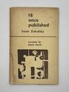 16 ONCE PUBLISHED