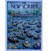 New Yorker Cover June 23 1956 Too Many Rowboats