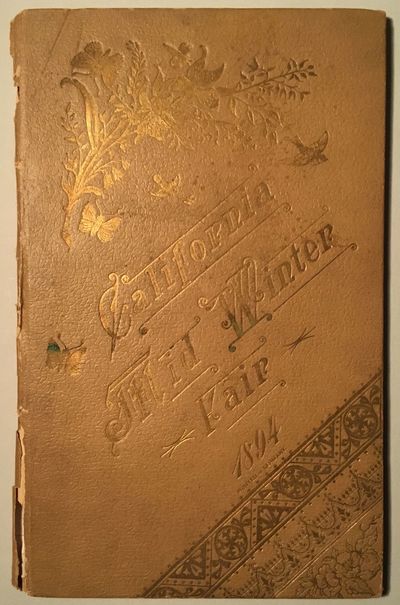California Mid Winter Fair 1894 [cover title]