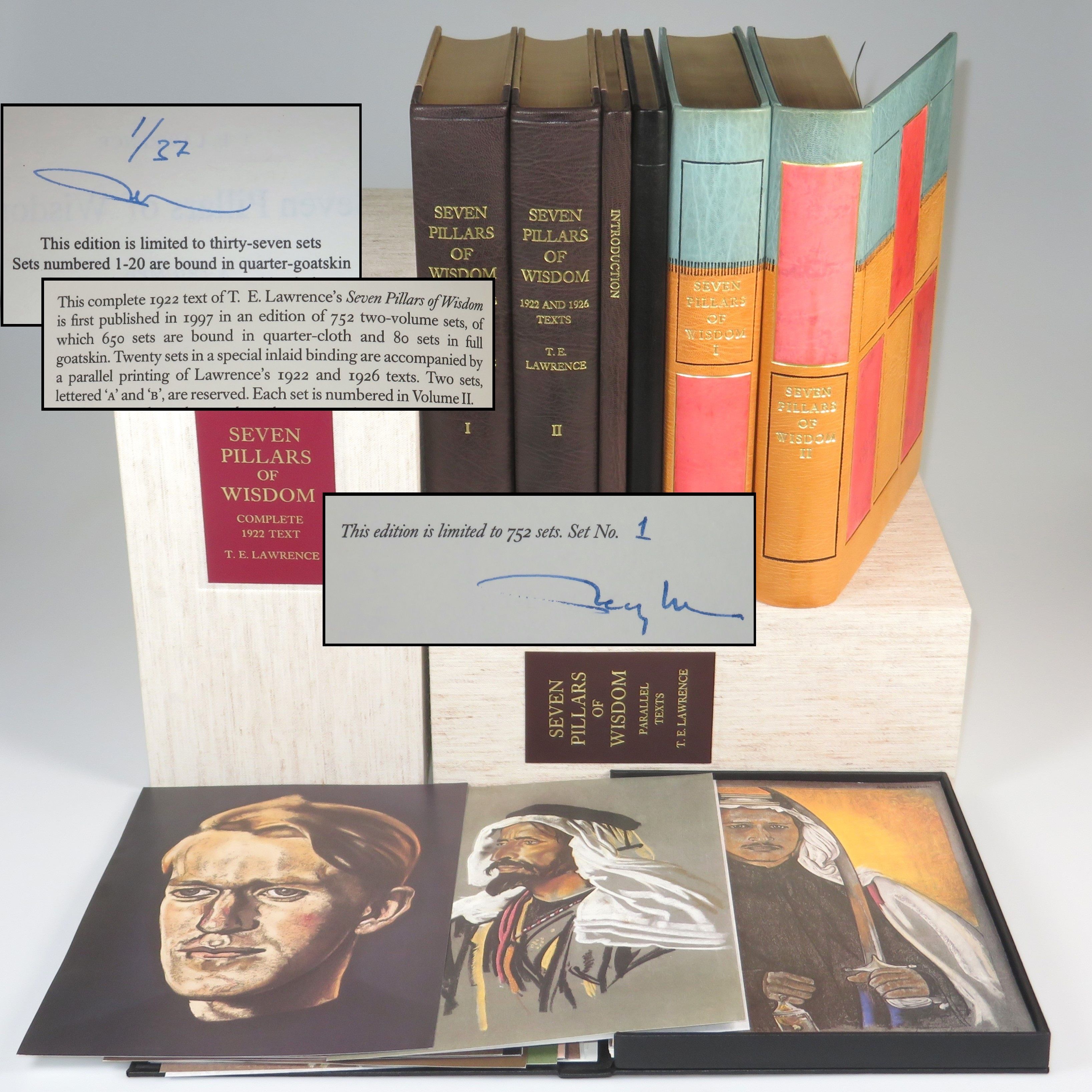 Seven Pillars of Wisdom: Set #1 of only 20 sets of