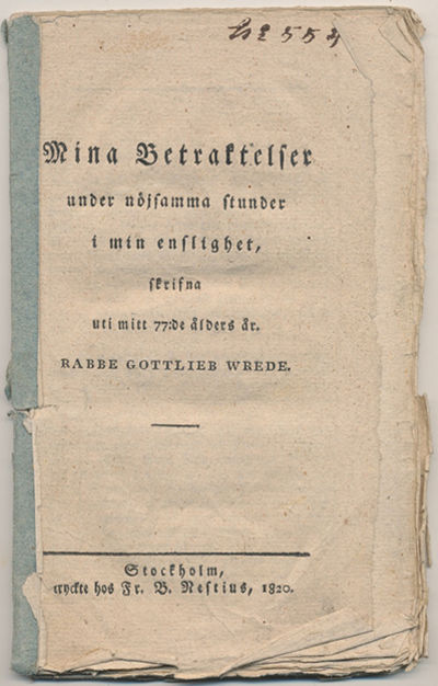 Mina betraktelser under nöjsamma stunder i min…
