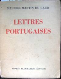 Lettres portugaises. by Martin du Gard, Maurice, 1896-1970 - 1934