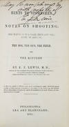 View Image 3 of 3 for Hints to Sportsmen, containing Notes on Shooting; the Habits of the Game Birds…the Dog, the Gun, t... Inventory #317382