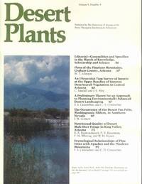 image of Desert Plants: Volume 8, Number 4, 1988