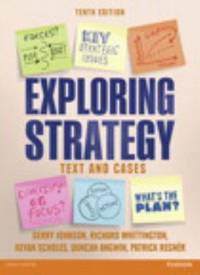 Exploring Strategy Text and Cases