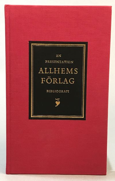 En presentation. Allhems förlag. Bibliografi. Med…