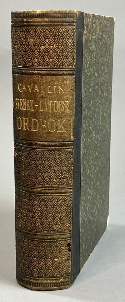 Svensk-Latinsk Ordbok. Förra delen. A-J. [...…