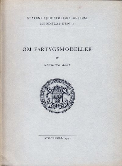 Om fartygsmodeller. Illustrerad.