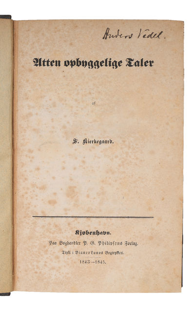 Atten opbyggelige Taler. (photo 2)
