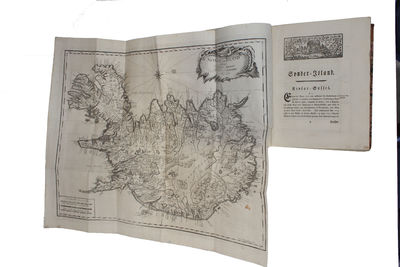 Reise igiennem Island. Foranstaltet af Videnskabernes Sælskab i Kiøbenhavn, og beskreven af forbemeldte Eggert Olafsen, med dertil hørende Kobberstøkker og et nyt forfærdiget Kart over island. 2 vols. - [EXCELLENT COPY OF OLAFSEN'S FOUNDATIONAL WORK ON ICELAND] (photo 5)