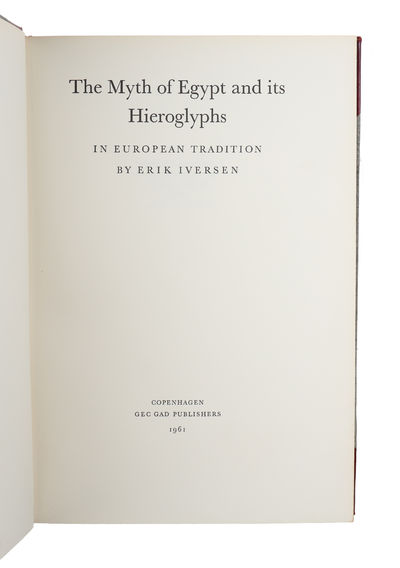The Myth of Egypt and its Hieroglyphs in European…