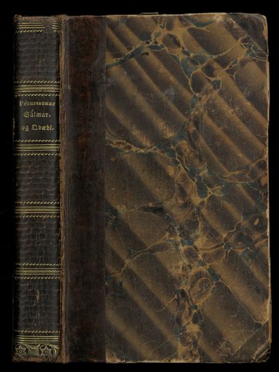 Andlægir Psálmar og Qvædi dess gudhrædda Kénnimanns og Tjódskálds (...). 7da Utgáfa, eptir Theirri 5tu fullkomnustu, sem útkom á Hólum 1773. (photo 2)