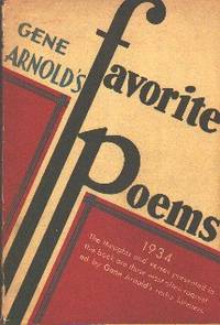 Gene Arnold's Favorite Poems 1934