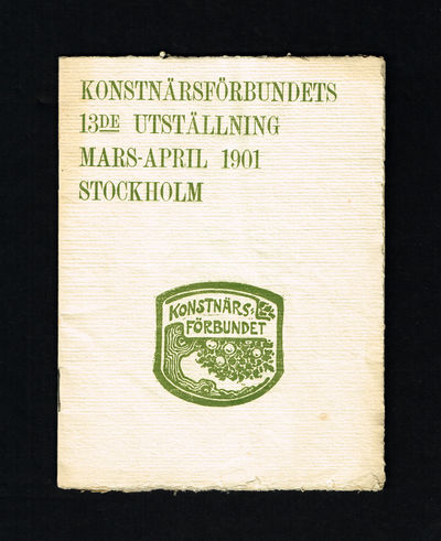 Konstnärsförbundets 13de utställning mars-april…