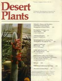 image of Desert Plants: Volume 2, Number 4, Winter 1980-81